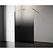 GEO Douchewand Walk-In (b x h: 100 x 200 cm, Gecoat, Zwart) | BAUHAUS