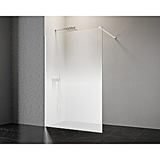 GEO Douchewand Walk-in (b x h: 90 x 200 cm, Gecoat, Wit)