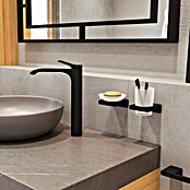 Hansgrohe AddStoris Tandenborstelbeker (Glas, Zwart) | BAUHAUS