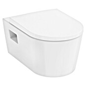 Hansgrohe Wandtoilet-combinatie + Bidet EluPura Original S 540 (Wit, Softclose, Met toiletzitting) | BAUHAUS