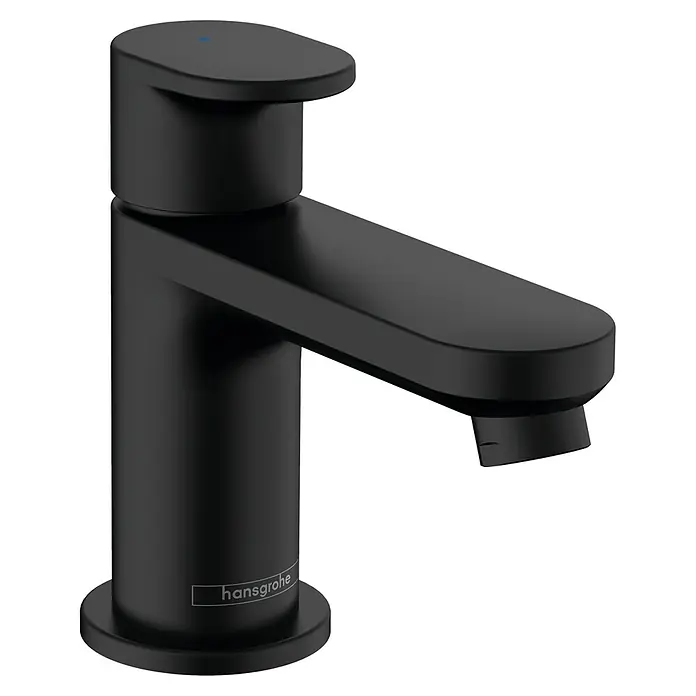 Hansgrohe Vernis Blend Waschtischarmatur 70 - Schwarz, Matt - Schwarzer Hansgrohe Waschtischmischer mit minimalistischem Design für moderne Badezimmer. Eleganz und Funktionalität vereint.
