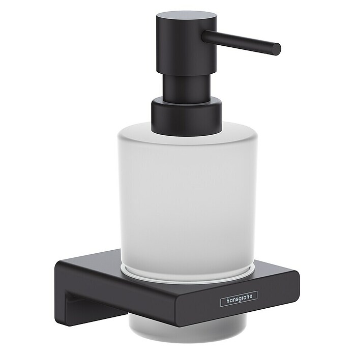 Hansgrohe AddStoris Zeepdispenser Mat Zwart (Glas) | BAUHAUS