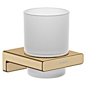 Hansgrohe AddStoris Tandenborstelbeker (Glas, Goud) | BAUHAUS