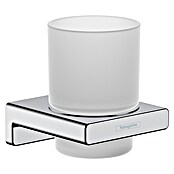 Hansgrohe AddStoris Tandenborstelbeker (Glas, Chroom) | BAUHAUS