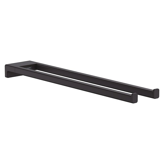 Hansgrohe AddStoris Handdoekhouder (Zwart, Breedte: 80 mm) | BAUHAUS