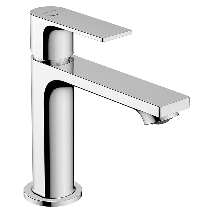 Hansgrohe Rebris E Waschtischarmatur 110 - Chrom, Glänzend - Elegante Chrom-Waschtischarmatur von Hansgrohe mit modernem, flachem Design. Perfekt für ein stilvolles Badezimmer mit hochwertiger Verarbeitung.