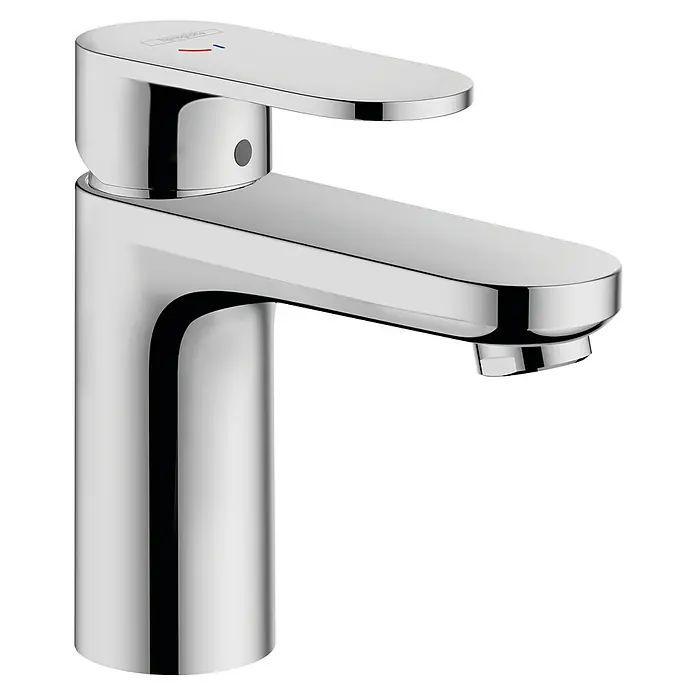 Hansgrohe Vernis Blend Waschtischarmatur 100 CoolStart - Chrom, Glänzend - Elegante Waschtischarmatur von Hansgrohe, verchromt und mit modernem Design. Ideal für jedes Badezimmer.