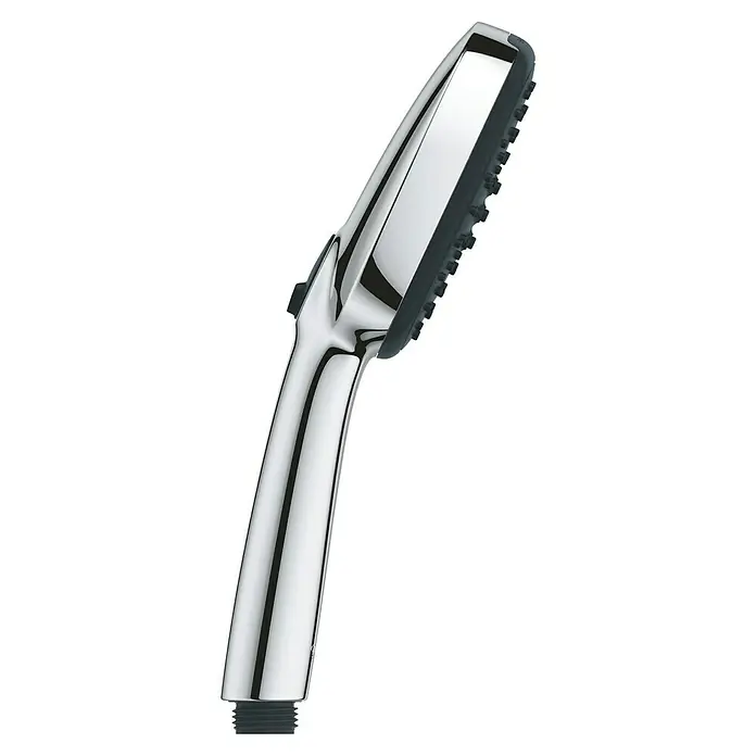 Grohe QuickFix Handbrause - Durchmesser: 11 cm, Anzahl Strahlarten: 2 Stk. - Handbrause mit Chromoberfläche und rechteckigem Kopf, ideal für moderne Badezimmer. Sorgt für ein angenehmes Duscherlebnis.