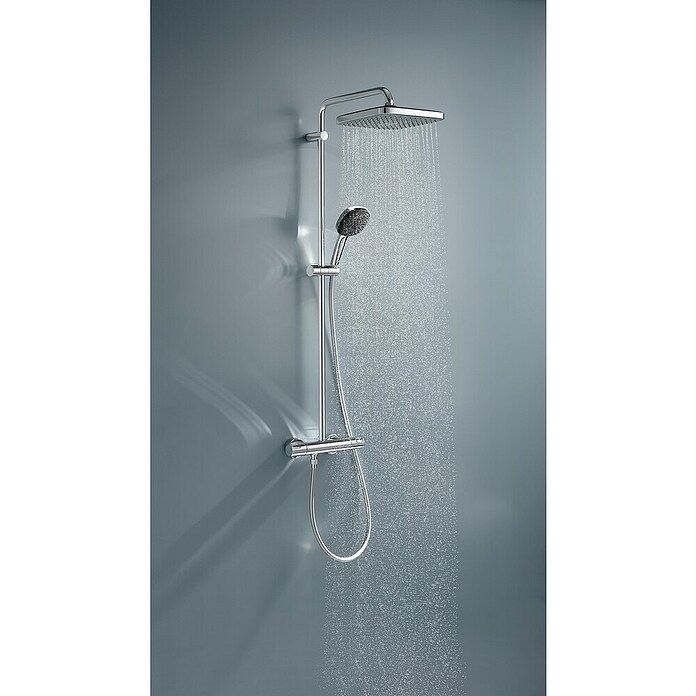 Grohe Vitalio Comfort Überkopfbrausen-Set 250 (Lochabstand: 101,6 cm, Chrom) | BAUHAUS