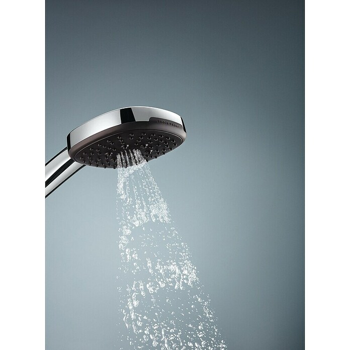 Grohe QuickFix Handbrause Vitalio Comfort 110 (Durchmesser: 11 cm, Silber/Schwarz, Anzahl Strahlarten: 3 Stk.) | BAUHAUS