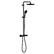 Grohe Vitalio Start Sistema de ducha (Altura: 101,6 cm, Con termóstato, Número de tipos de chorro: 2 ud., Negro) | BAUHAUS