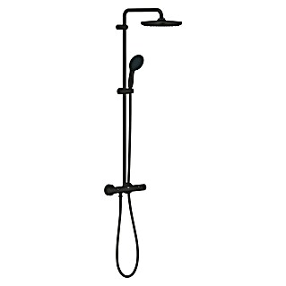 Grohe Vitalio Start Sistema de ducha (Altura: 101,6 cm, Con termóstato, Número de tipos de chorro: 2 ud., Negro)