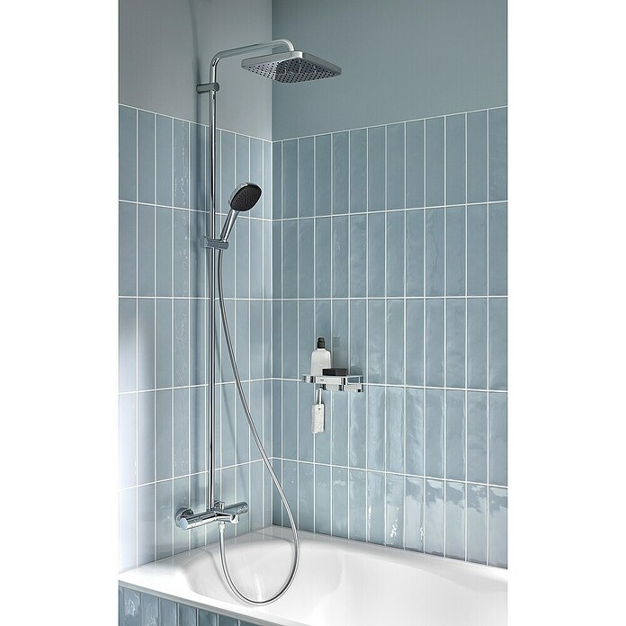 Grohe QuickFix Brausegarnitur Vitalio Comfort 110 2S (Lochabstand: 47 cm - 62 cm, Chrom, Anzahl Strahlarten: 2 Stk.) | BAUHAUS