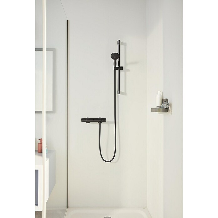 Grohe QuickFix Vitalio Start Handbrause 110 (Anzahl Funktionen: 2 Stk., Schwarz) | BAUHAUS