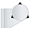Grohe QuickFix Brausehalter Vitalio Universal (Kunststoff, Chrom) | BAUHAUS