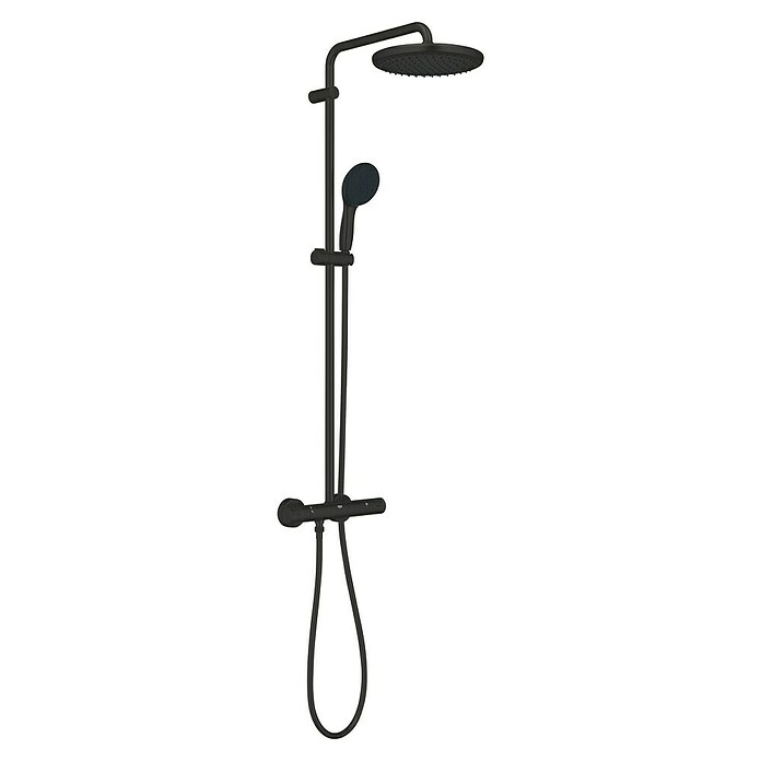 Grohe Vitalio Start Duschsystem 250 (Höhe: 101,6 cm, Anzahl Strahlarten: 2 Stk., Schwarz) | BAUHAUS