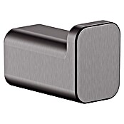 Hansgrohe AddStoris Handdoekhaak enkel (Zwart chroom) | BAUHAUS