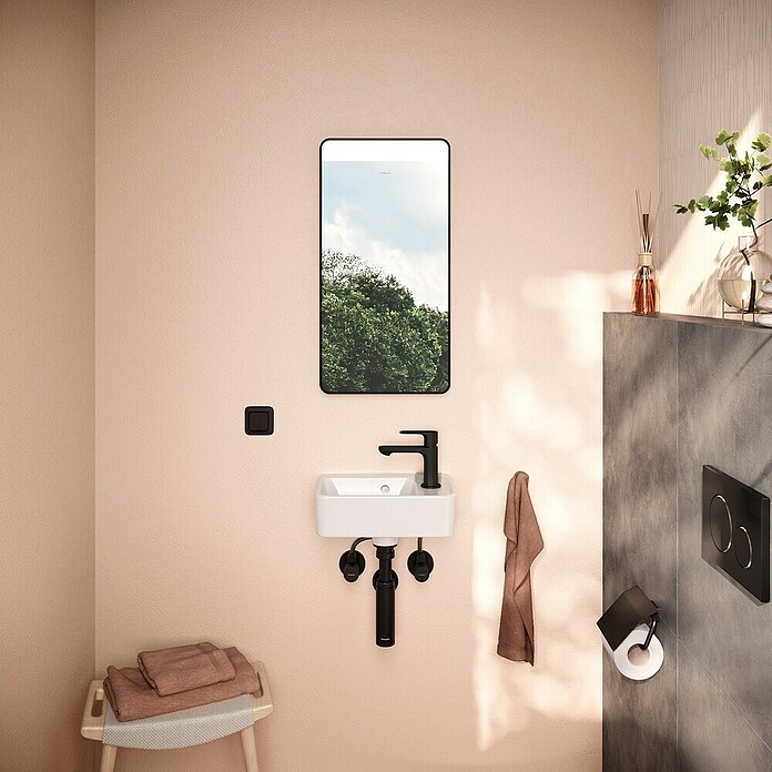 Hansgrohe Lichtspiegel Xarita Lite Q (360 x 700 mm) | BAUHAUS