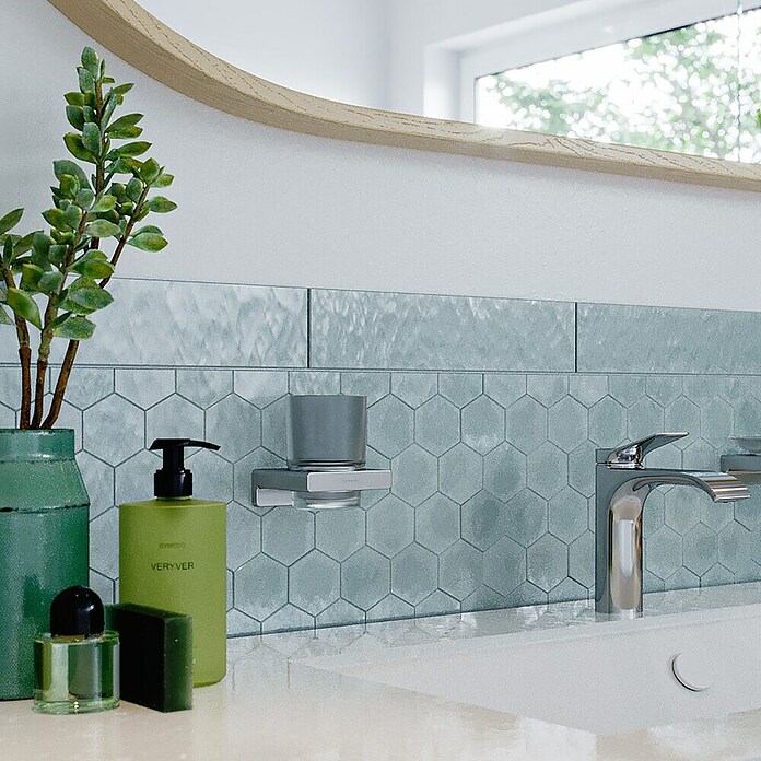 Hansgrohe AddStoris Tandenborstelbeker (Glas, Chroom) | BAUHAUS