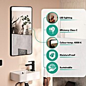 Hansgrohe Lichtspiegel Xarita Lite Q (360 x 700 mm) | BAUHAUS