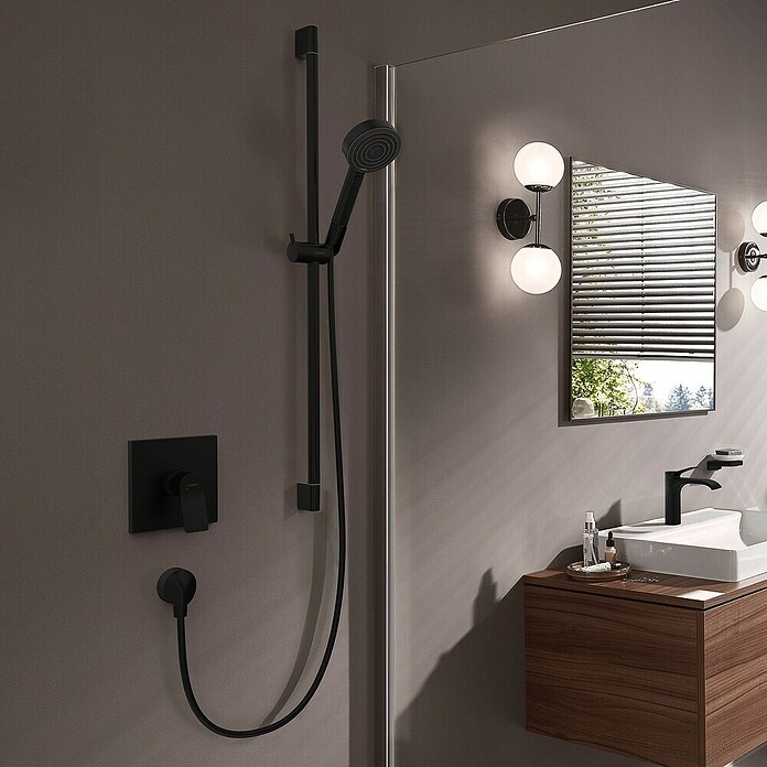 Hansgrohe Pulsify Select S Douchekop 105 Activation EcoSmart (Diameter: 10,5 cm, Zwart) | BAUHAUS
