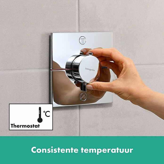 Hansgrohe Inbouwthermostaatkraan ShowerSelect Comfort E (Zilver) | BAUHAUS