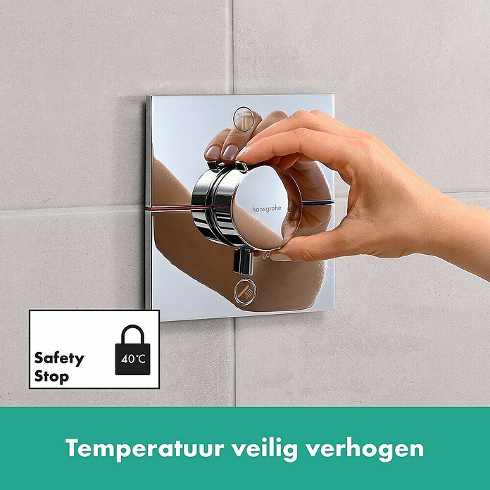 Hansgrohe Inbouwthermostaatkraan ShowerSelect Comfort E (Zilver) | BAUHAUS