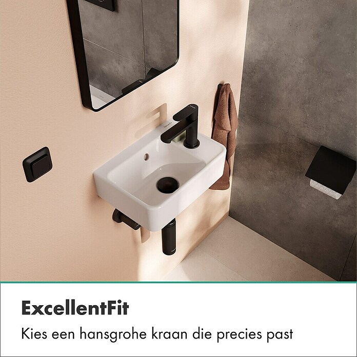 Hansgrohe Fontein Xanuia Q (b x l: 360 x 250 mm, Wit) | BAUHAUS