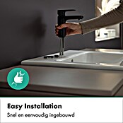 Hansgrohe Wastafelkraan (Zwart) | BAUHAUS