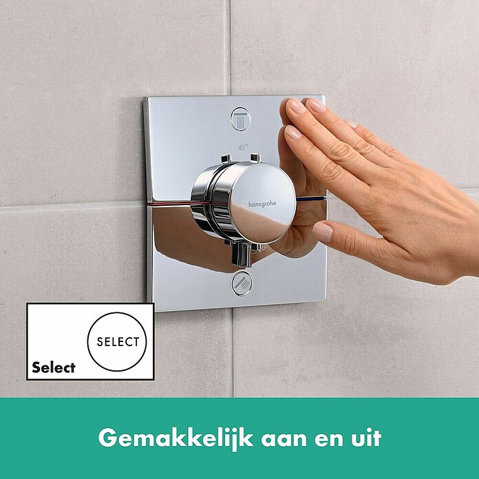 Hansgrohe Inbouwthermostaatkraan ShowerSelect Comfort E (Zilver) | BAUHAUS