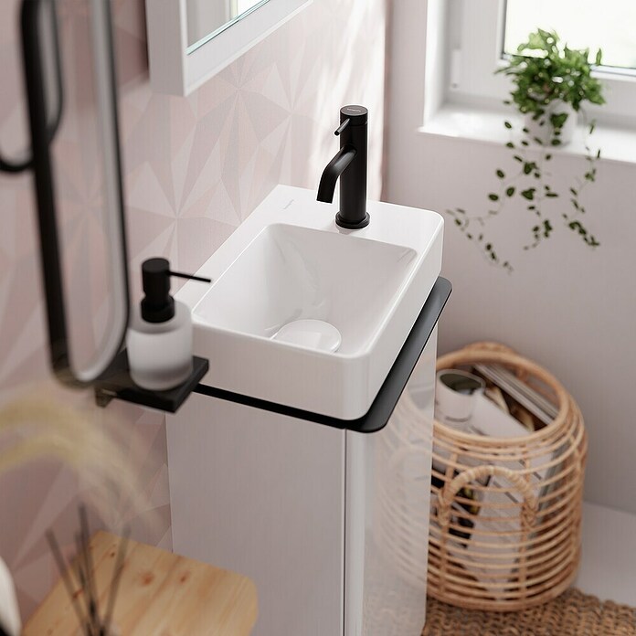 Hansgrohe Wastafelkraan Tecturis S 80 CoolStart (Zwart) | BAUHAUS