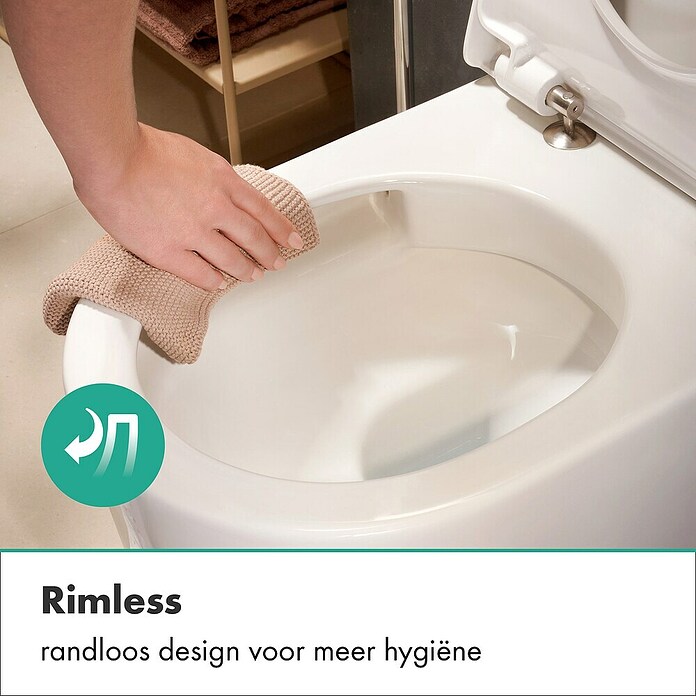 Hansgrohe Toiletset EluPura Original S 640 (Wit) | BAUHAUS
