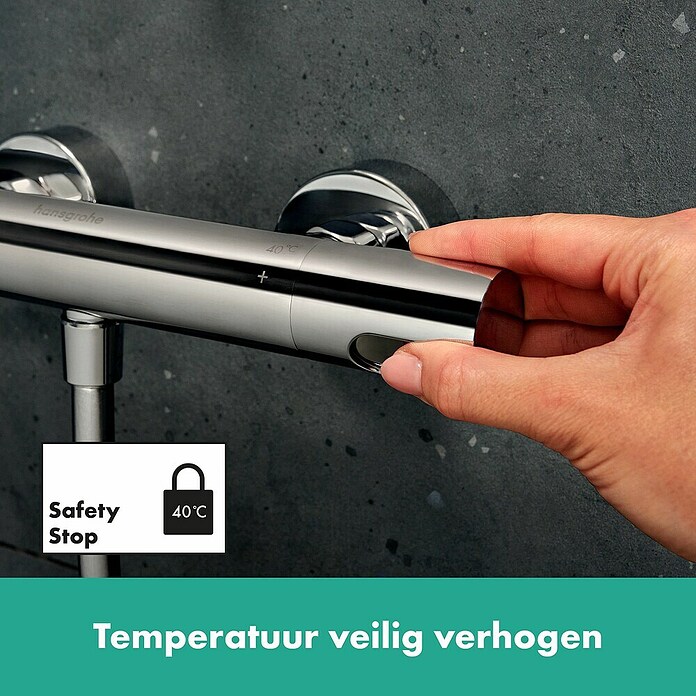Hansgrohe Pulsify Select S Douchesysteem 105 (Chroom) | BAUHAUS