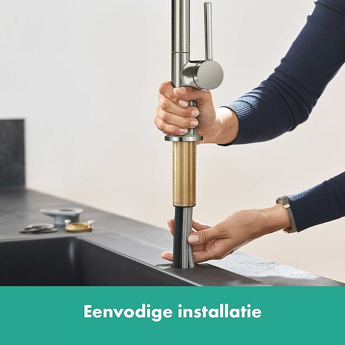 Hansgrohe Talis Keukenkraan 220 (Chroom) | BAUHAUS
