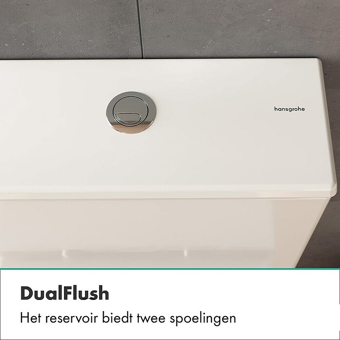 Hansgrohe Toiletset EluPura Original S 640 (Wit) | BAUHAUS
