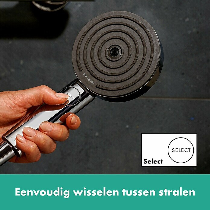 Hansgrohe Pulsify Select S Douchesysteem 105 (Chroom) | BAUHAUS