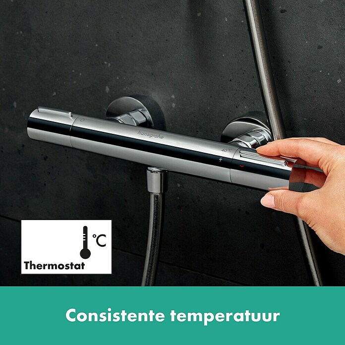 Hansgrohe Pulsify Select S Douchesysteem 105 (Chroom) | BAUHAUS