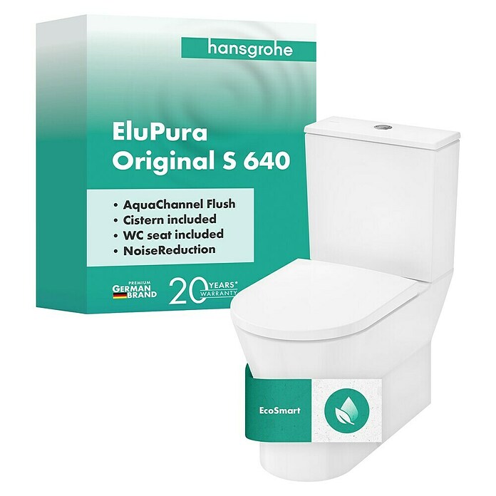 Hansgrohe Toiletset EluPura Original S 640 (Wit) | BAUHAUS