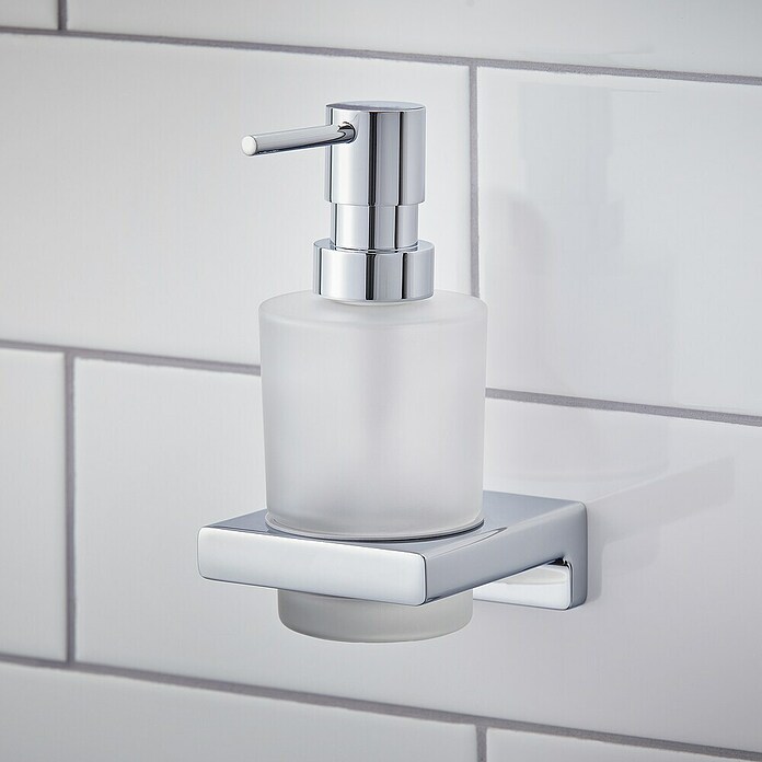 Hansgrohe AddStoris Zeepdispenser Glas Chroom (Glas) | BAUHAUS