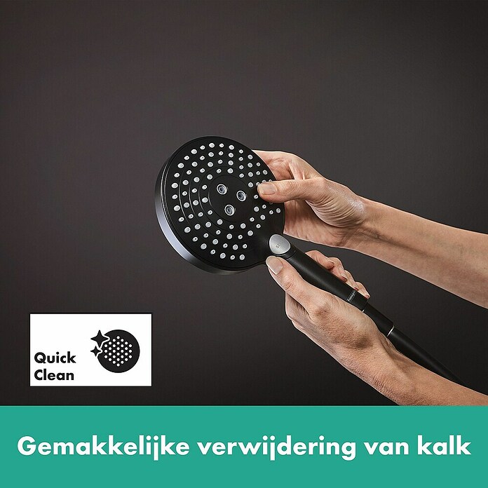 Hansgrohe Raindance Select Douchekop (Zwart) | BAUHAUS