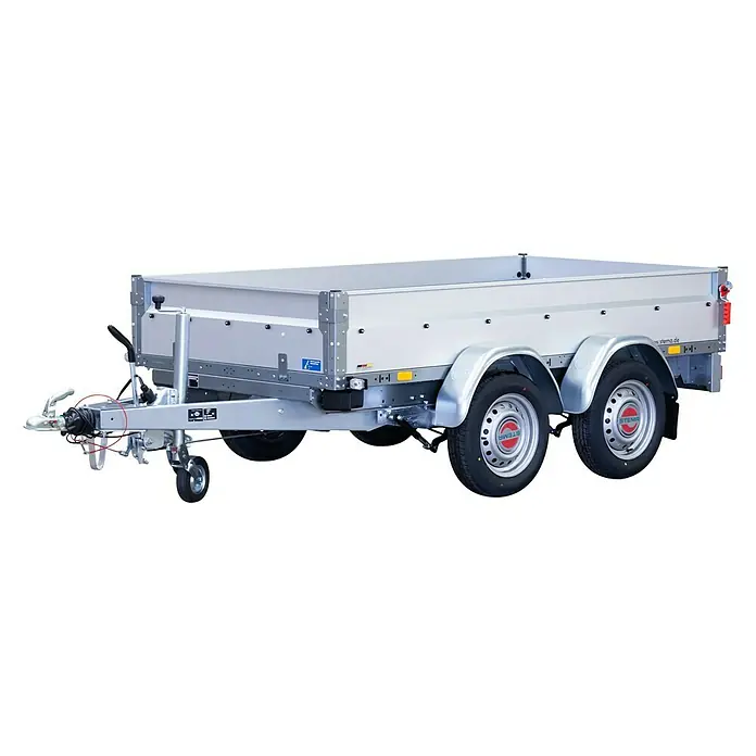 Stema Anhänger BASIC ST 1500-25-13.2 - Nutzlast: 1.140 kg, Doppelachser, Kasteninnenmaß: 251 x 128 x 35 cm, Gebremst - Ein hochwertiger Stema Anhänger, ideal für vielfältige Transportaufgaben. Robust und zuverlässig für den täglichen Gebrauch.