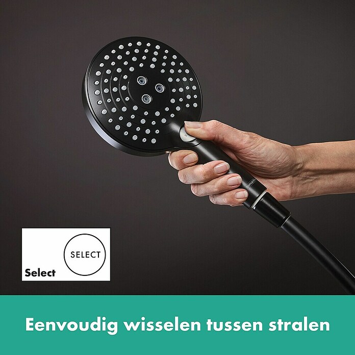 Hansgrohe Raindance Select Douchekop (Zwart) | BAUHAUS