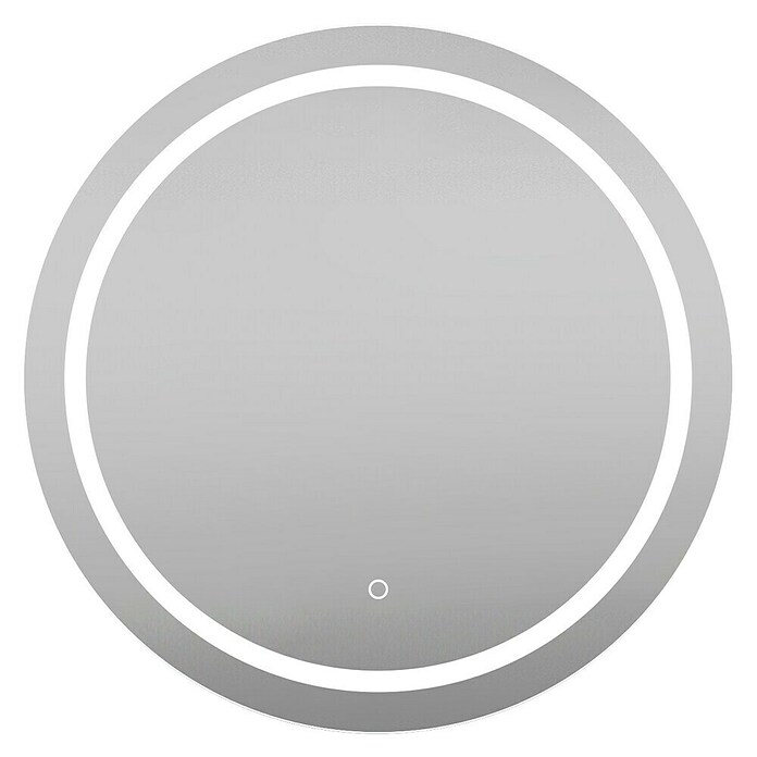 Camargue Espejo con luz LED Lisbeth (Diámetro: 60 cm) | BAUHAUS