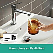 Hansgrohe Rebris E Wastafelkraan Rebris E 110 CoolStart (Chroom, Glanzend) | BAUHAUS