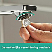 Hansgrohe Rebris E Wastafelkraan Rebris E 210 (Chroom, Glanzend) | BAUHAUS