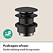 Hansgrohe Wastafelkraan (Zwart) | BAUHAUS