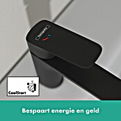 Hansgrohe Wastafelkraan Logis 100 CoolStart (Zwart) | BAUHAUS