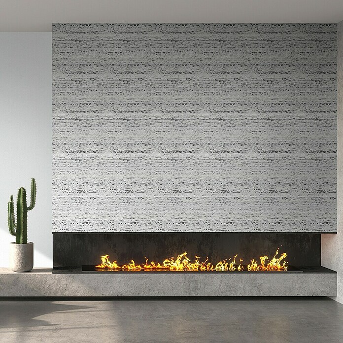 Marburg Travertino Vliestapete (Blaugrau, Uni, 10,05 x 0,53 m) | BAUHAUS