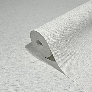 Marburg Travertino Vliestapete Struktur (Weiß, Steinoptik, 10,05 x 0,53 m)