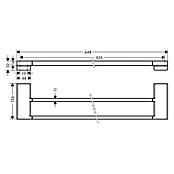 Hansgrohe AddStoris Handdoekhouder (Brons, Breedte: 648 mm) | BAUHAUS